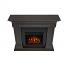 Gray Electric Fireplace Top