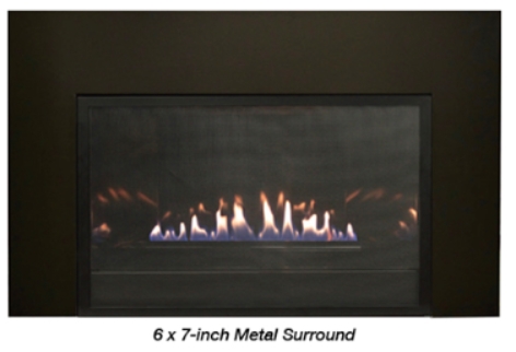 7x6 3-Sided Metal Surround