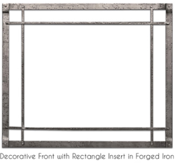 Forged Iron Frame - Distressed Pewter