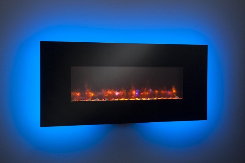 50"/58"/70"/94" Gallery Collection Linear Wall Electric Fireplace