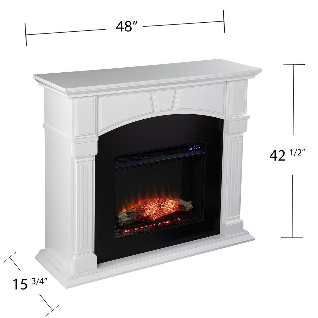 48” Altonette Electric Fireplace w/ Touch Screen Control Panel