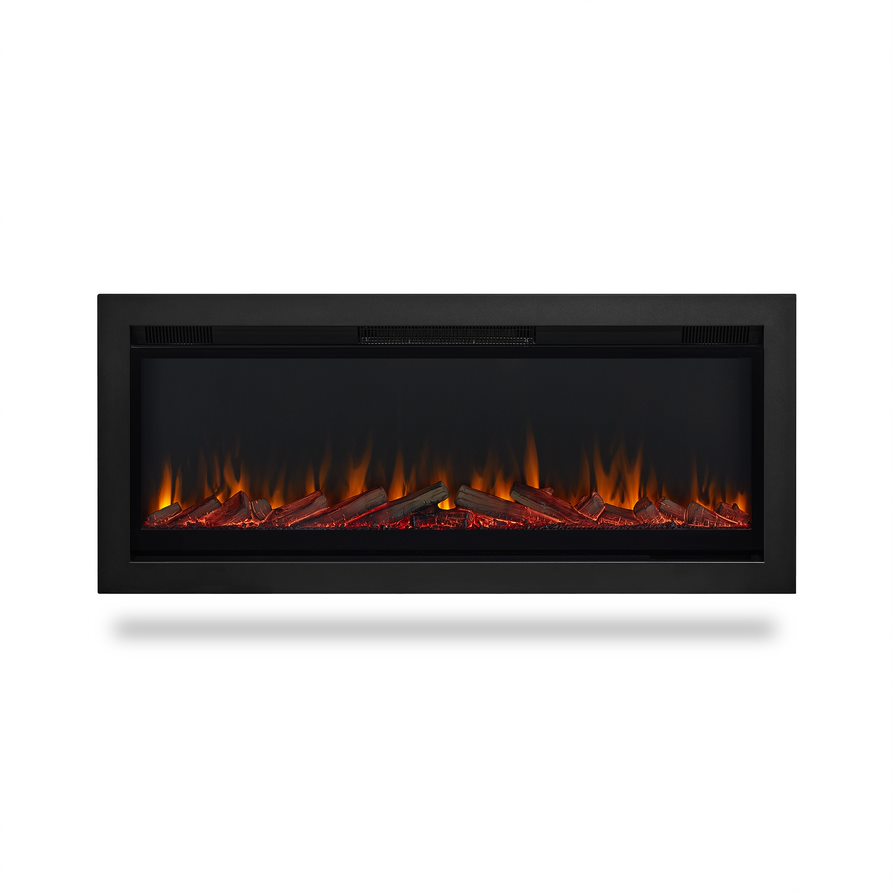 49” Wall Mounted/Recessed Electric Fireplace