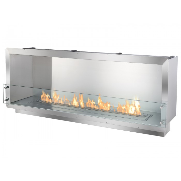 64" Ignis Ethanol Single Sided Fireplace Insert